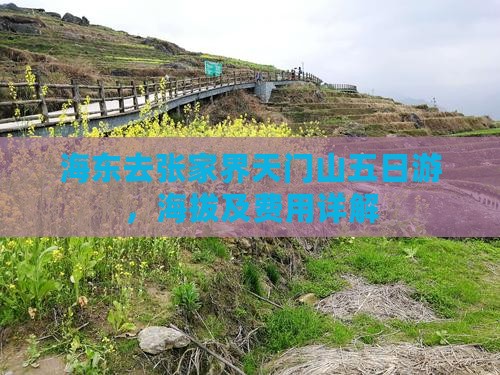 海东去张家界天门山五日游