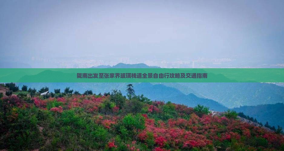 陇南出发至张家界玻璃栈道全景自由行攻略及交通指南
