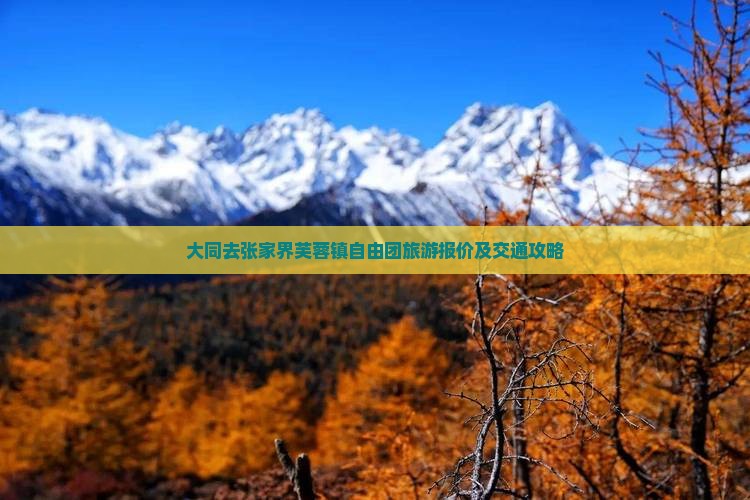 大同去张家界芙蓉镇自由团旅游报价及交通攻略