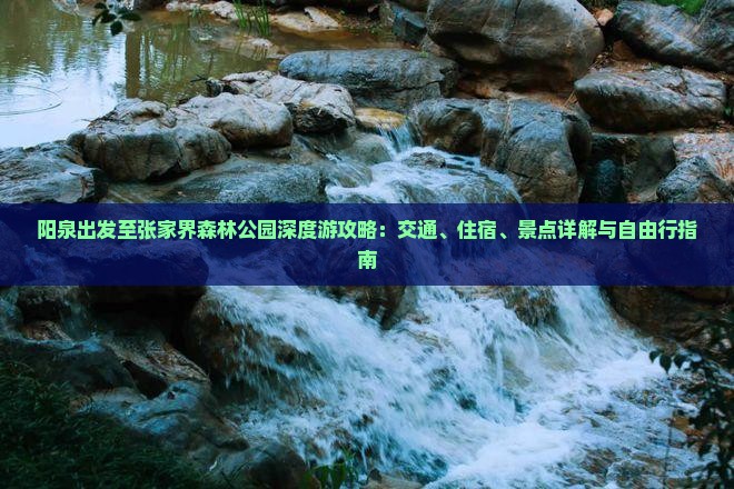 阳泉出发至张家界森林公园深度游攻略：交通、住宿、景点详解与自由行指南
