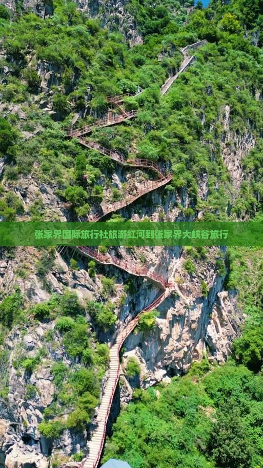 张家界国际旅行社旅游红河到张家界大峡谷旅行