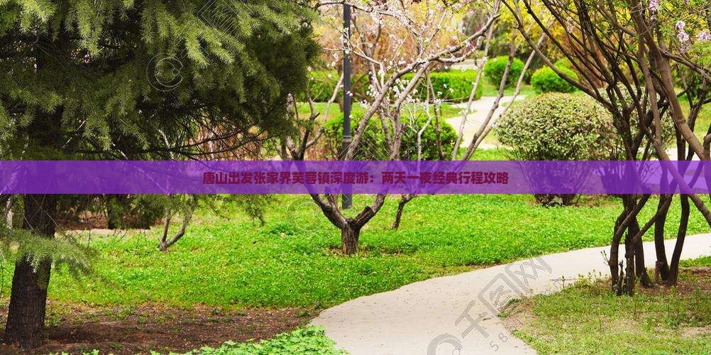 唐山出发张家界芙蓉镇深度游：两天一夜经典行程攻略