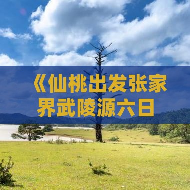 《仙桃出发张家界武陵源六日深度游攻略》