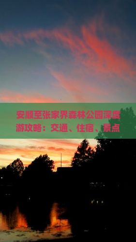 安顺至张家界森林公园深度游攻略：交通、住宿、景点一览
