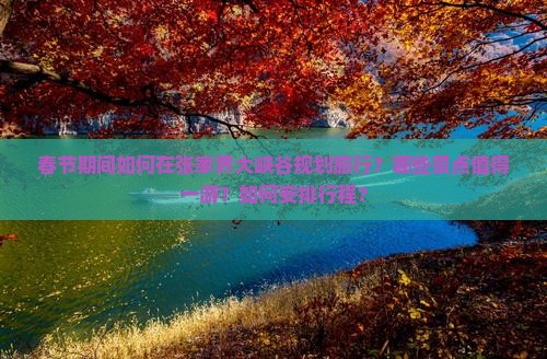 春节期间如何在张家界大峡谷规划旅行？哪些景点值得一游？如何安排行程？