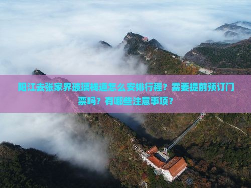 阳江去张家界玻璃栈道怎么安排行程？需要提前预订门票吗？有哪些注意事项？