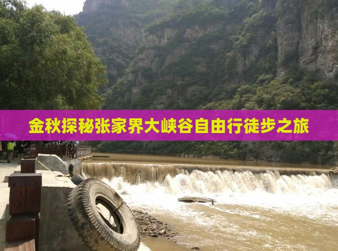 金秋探秘张家界大峡谷自由行徒步之旅