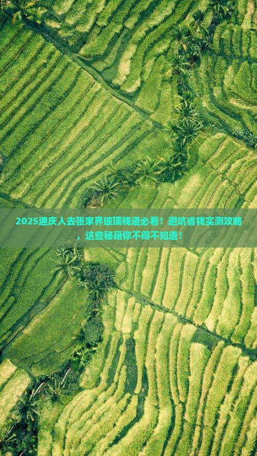 迪庆去张家界玻璃栈道攻略