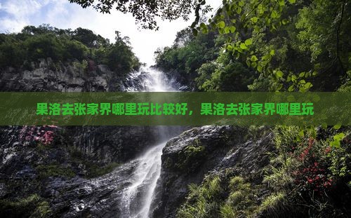 果洛去张家界哪里玩
