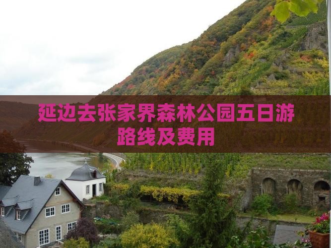 延边去张家界森林公园五日游路线及费用
