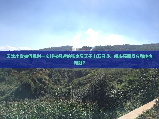 天津出发如何规划一次轻松舒适的张家界天子山五日游，解决高原反应和住宿难题？