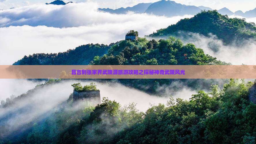 昌吉到张家界武陵源旅游攻略之探秘神奇武陵风光