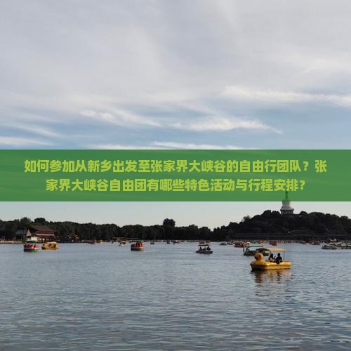 如何参加从新乡出发至张家界大峡谷的自由行团队？张家界大峡谷自由团有哪些特色活动与行程安排？