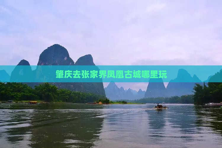 肇庆去张家界凤凰古城哪里玩