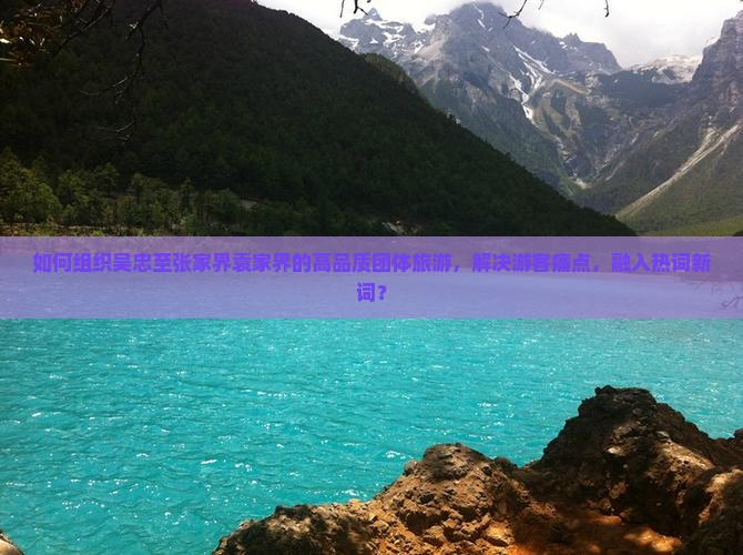 如何组织吴忠至张家界袁家界的高品质团体旅游，解决游客痛点，融入热词新词？