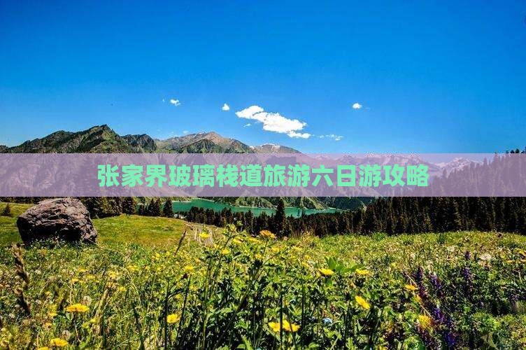 张家界玻璃栈道旅游六日游攻略
