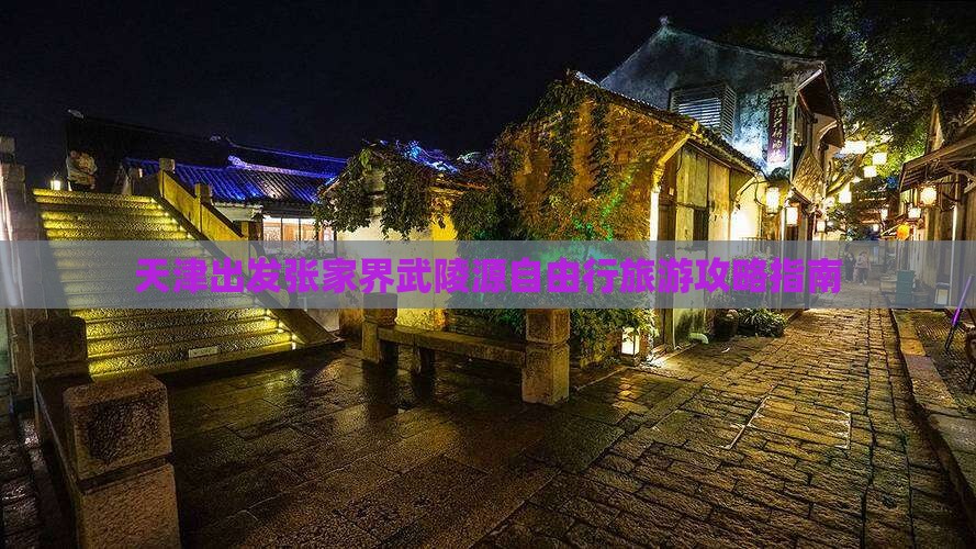 天津出发张家界武陵源自由行旅游攻略指南