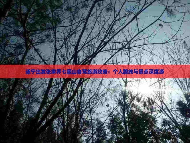 遂宁出发张家界七星山自驾旅游攻略：个人路线与景点深度游