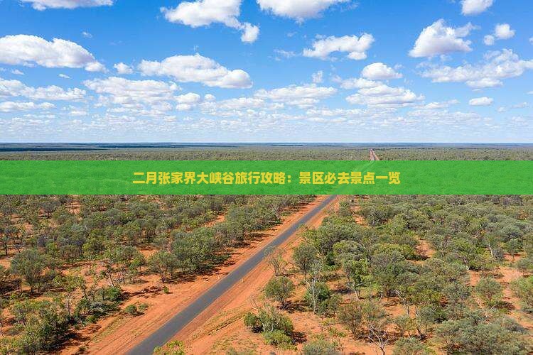 二月张家界大峡谷旅行攻略：景区必去景点一览