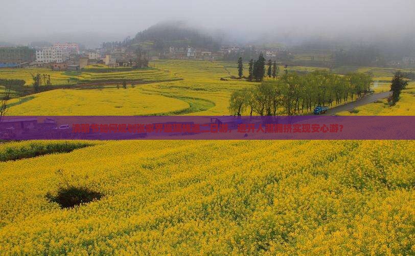 清明节如何规划张家界玻璃栈道二日游，避开人潮拥挤实现安心游？
