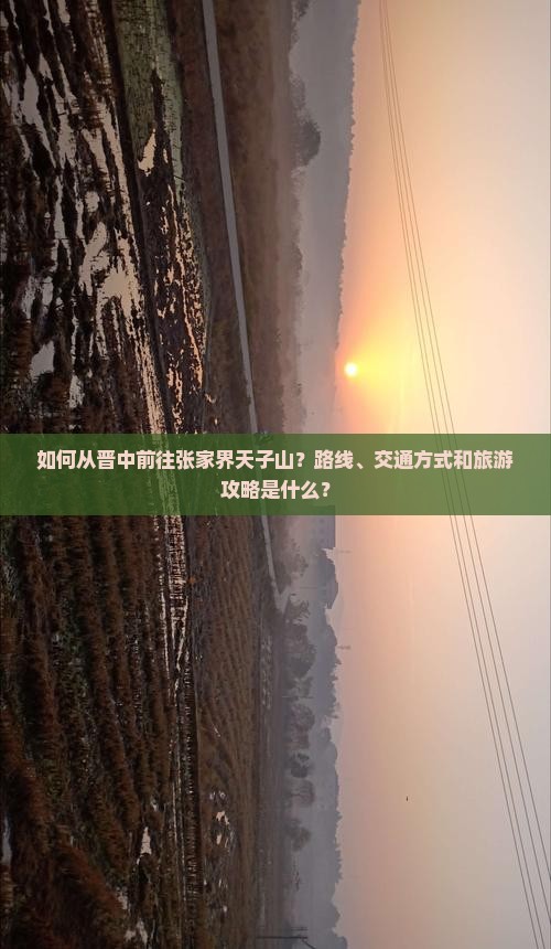 如何从晋中前往张家界天子山？路线、交通方式和旅游攻略是什么？