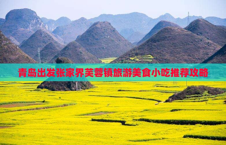青岛出发张家界芙蓉镇旅游美食小吃推荐攻略