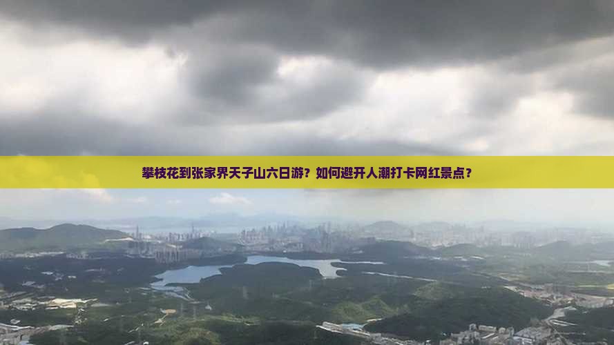 攀枝花到张家界天子山六日游?如何避开人潮打卡网红景点? 攀枝花到张家界天子山六日游?如何避开人潮打卡网红景点?