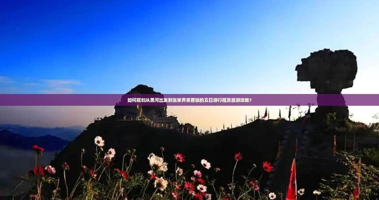 如何规划从黑河出发到张家界芙蓉镇的五日游行程及旅游攻略? 如何规划从黑河出发到张家界芙蓉镇的五日游行程及旅游攻略?