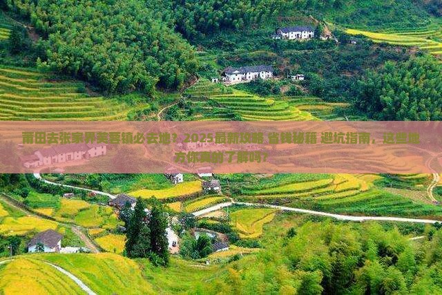 莆田去张家界芙蓉镇必去地