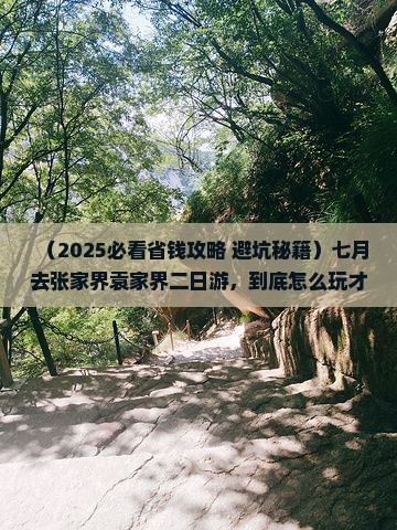 七月到张家界袁家界二日游