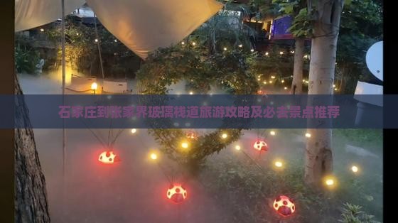 石家庄到张家界玻璃栈道旅游