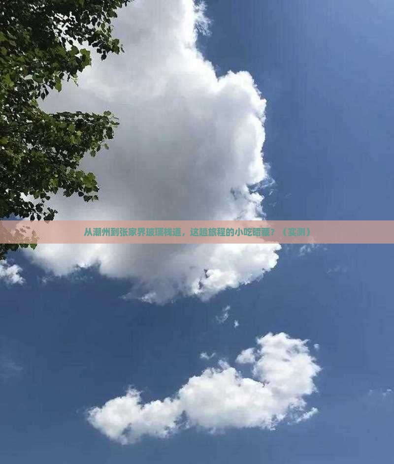 潮州去张家界玻璃栈道旅游小吃