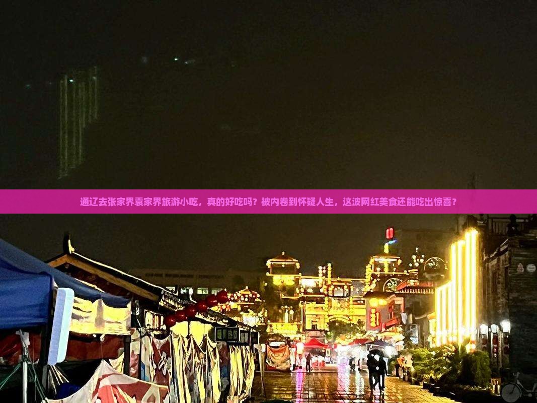 通辽去张家界袁家界旅游小吃