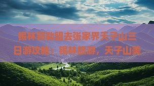 锡林郭勒盟去张家界天子山三日游
