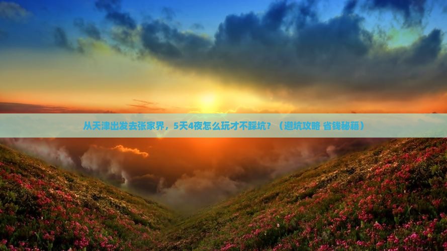 天津去张家界景点