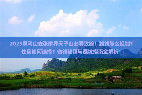 双鸭山去张家界天子山景点