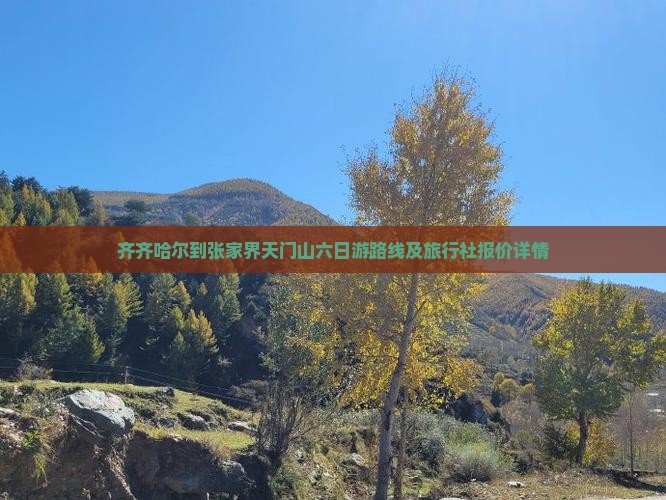齐齐哈尔到张家界天门山六日游路线及旅行社报价详情