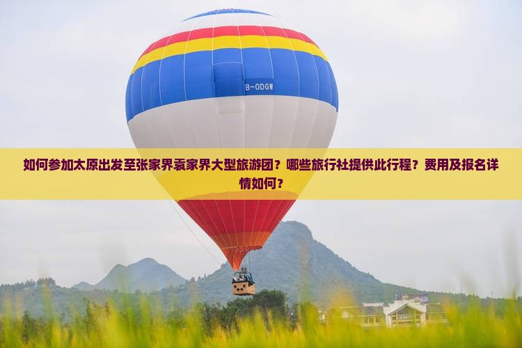 如何参加太原出发至张家界袁家界大型旅游团？哪些旅行社提供此行程？费用及报名详情如何？
