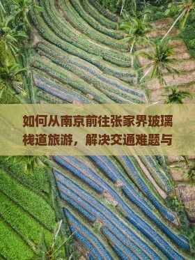 如何从南京前往张家界玻璃栈道旅游，解决交通难题与游玩痛点？