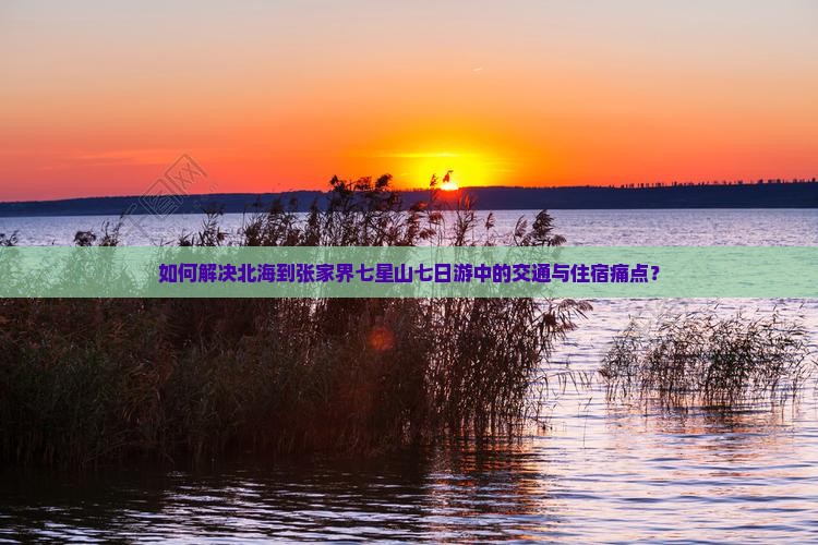 如何解决北海到张家界七星山七日游中的交通与住宿痛点？
