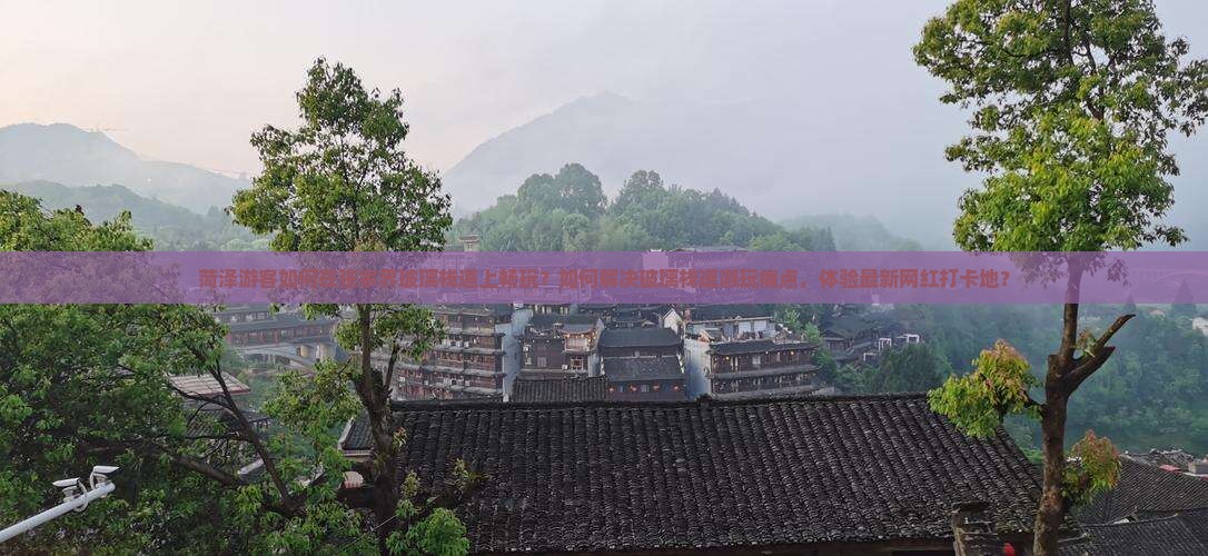 菏泽游客如何在张家界玻璃栈道上畅玩？如何解决玻璃栈道游玩痛点，体验最新网红打卡地？