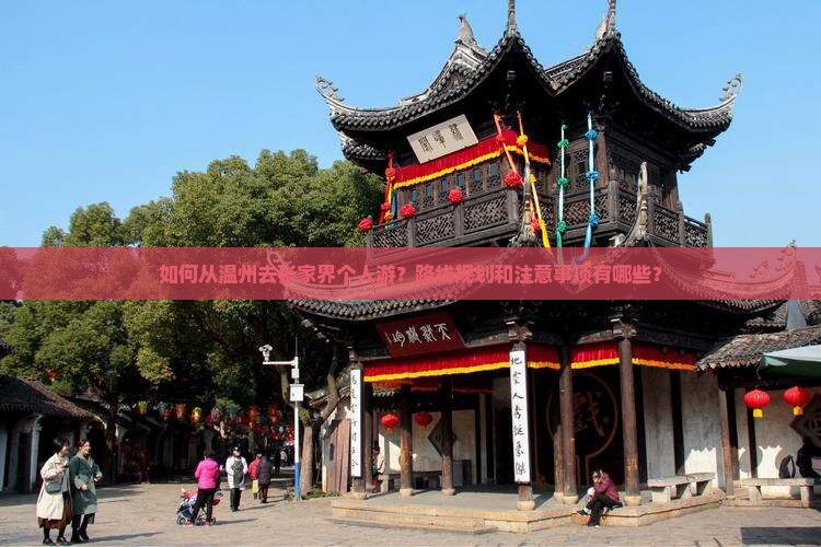 如何从温州去张家界个人游？路线规划和注意事项有哪些？