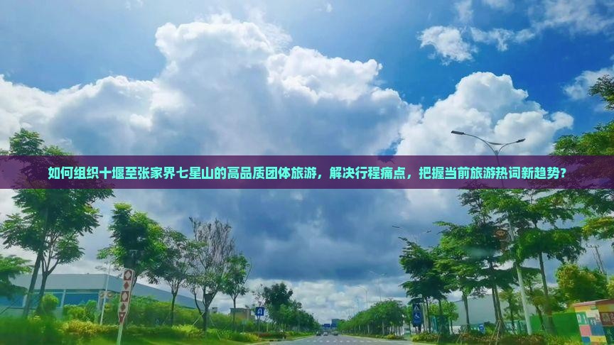 如何组织十堰至张家界七星山的高品质团体旅游，解决行程痛点，把握当前旅游热词新趋势？