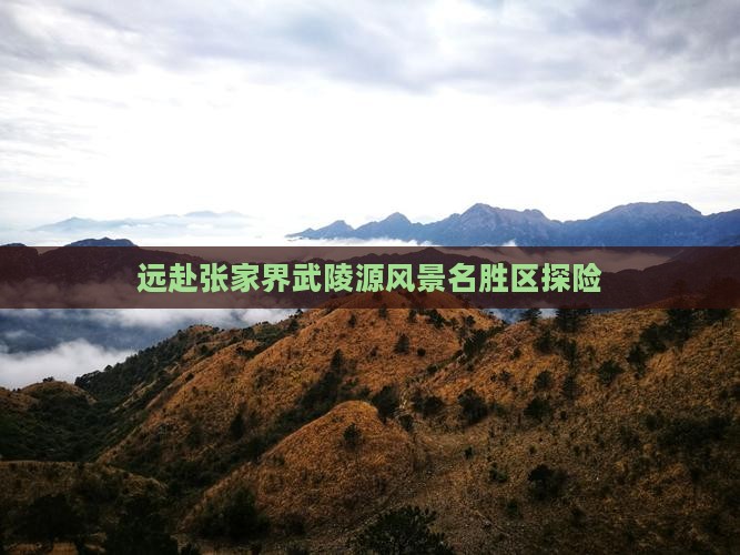 远赴张家界武陵源风景名胜区探险