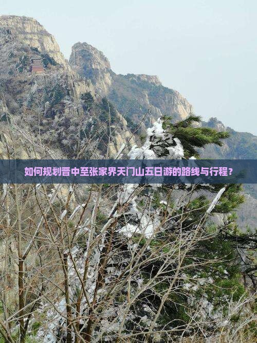 如何规划晋中至张家界天门山五日游的路线与行程？
