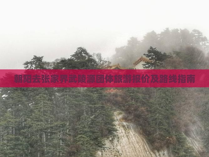 朝阳去张家界武陵源团体旅游报价及路线指南