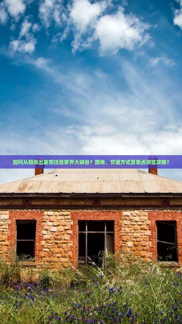如何从阳泉出发前往张家界大峡谷？路线、交通方式及景点游览攻略？