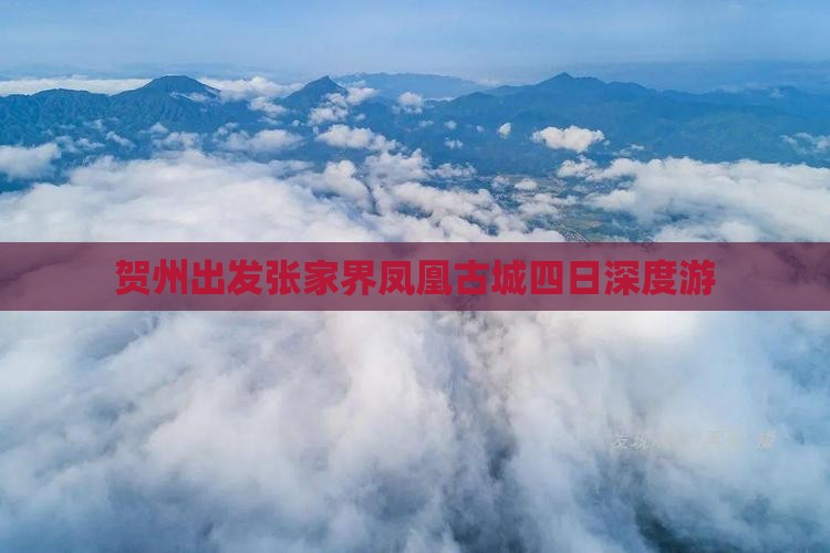 贺州出发张家界凤凰古城四日深度游