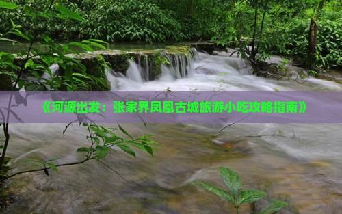 《河源出发：张家界凤凰古城旅游小吃攻略指南》