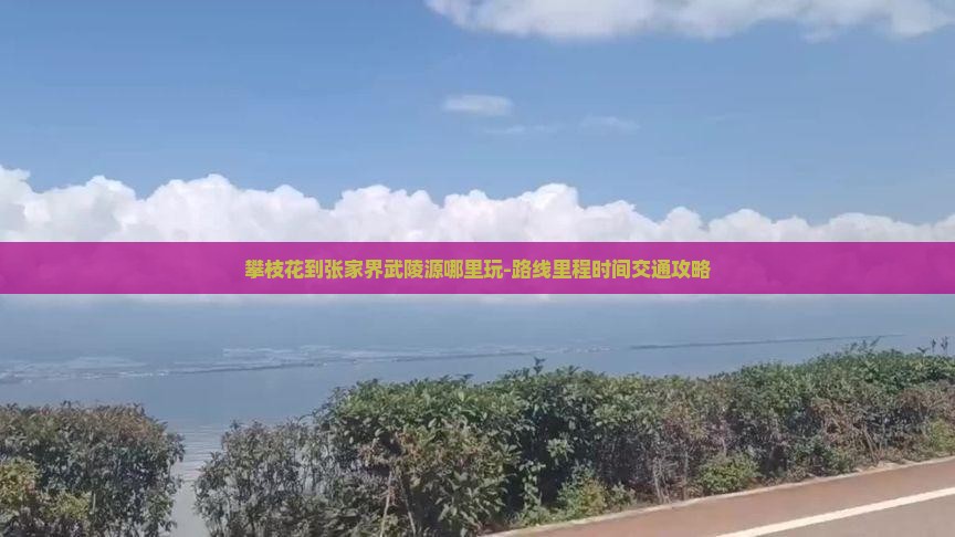 攀枝花到张家界武陵源哪里玩-路线里程时间交通攻略